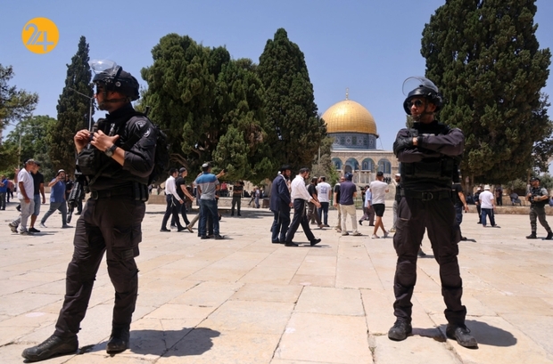 حمله نظامیان صهیونیستی به مسجدالاقصی
