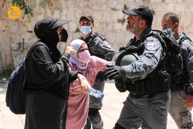 حمله نظامیان صهیونیستی به مسجدالاقصی