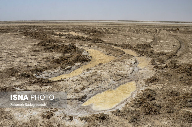 تالاب گاوخونی در روزگار خشکی