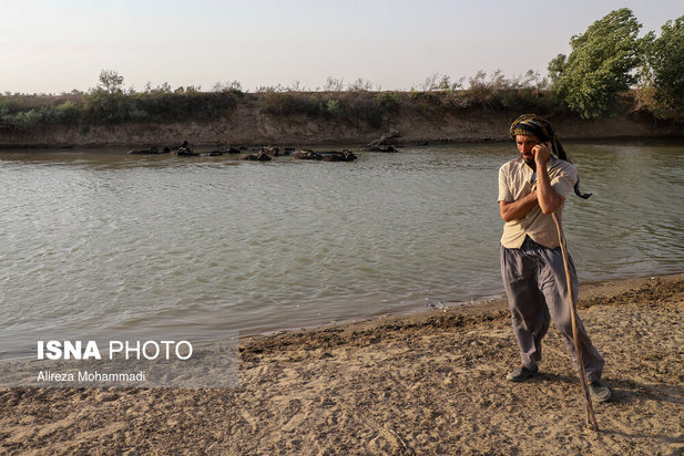 رهاسازی آب سد کرخه