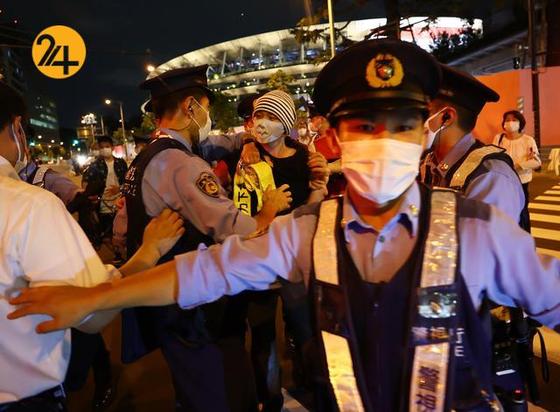 تجمع اعتراضی به برگزاری المپیک توکیو