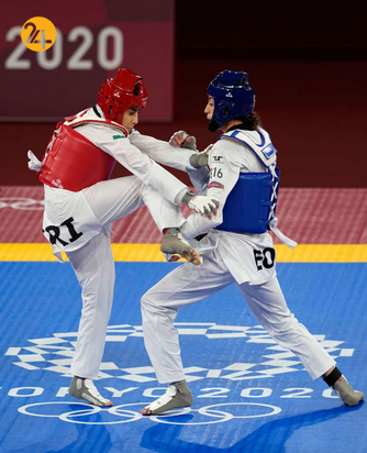 دیدار کیمیا علیزاده و ناهید کیانی