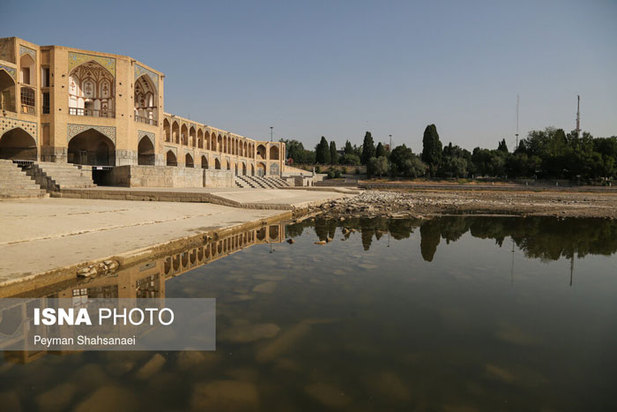 زاینده‌رود دوباره بی‌آب شد