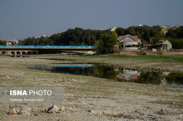 زاینده‌رود دوباره بی‌آب شد