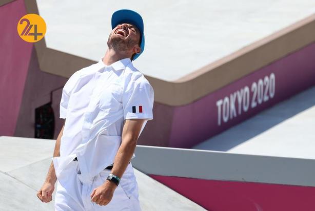 هیجان ورزشکاران المپیک توکیو در میدان مسابقه