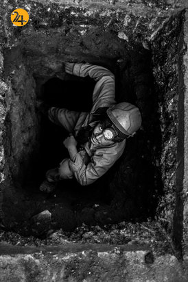 مهاجران افغان در چاه‌های فاضلاب ایران