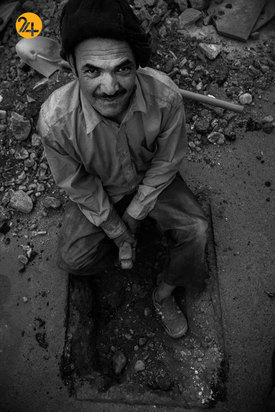 مهاجران افغان در چاه‌های فاضلاب ایران