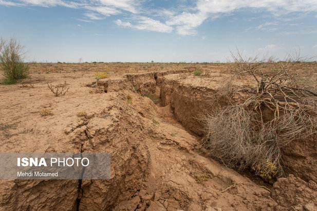 بحران فرونشست دشت قزوین