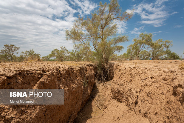 بحران فرونشست دشت قزوین