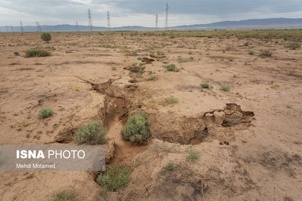 بحران فرونشست دشت قزوین