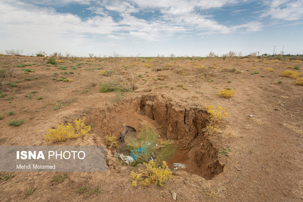 بحران فرونشست دشت قزوین