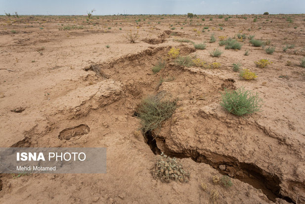 بحران فرونشست دشت قزوین