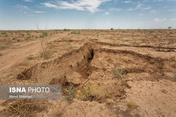 بحران فرونشست دشت قزوین