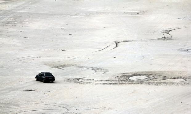 دریاچه ارومیه سرخ شد