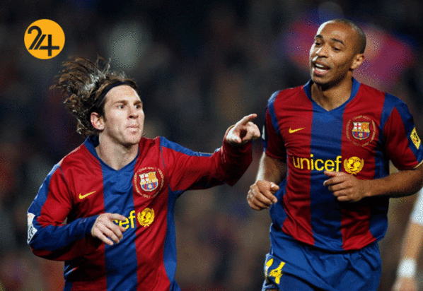 بازی‌های بیادماندنی  لبونل مسی در بارسلونا