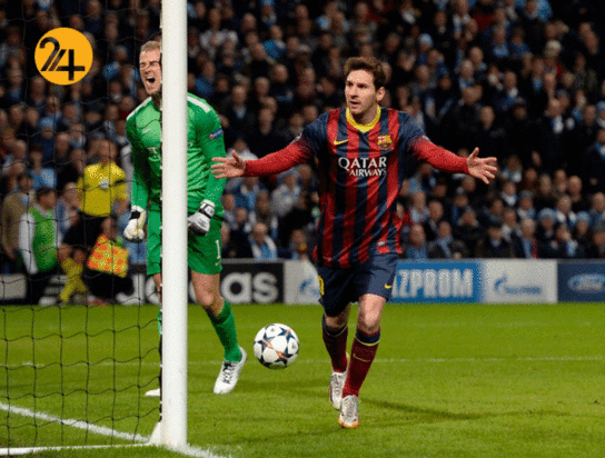 بازی‌های بیادماندنی  لبونل مسی در بارسلونا