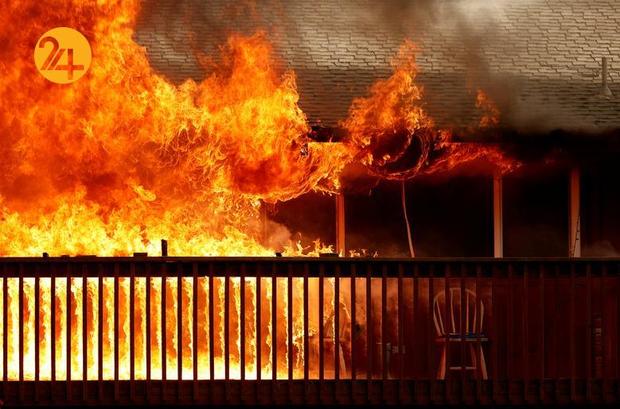 دومین آتش‌سوزی بزرگ در کالیفرنیا