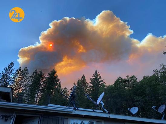 دومین آتش‌سوزی بزرگ در کالیفرنیا