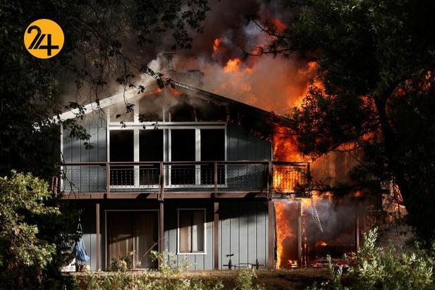 دومین آتش‌سوزی بزرگ در کالیفرنیا