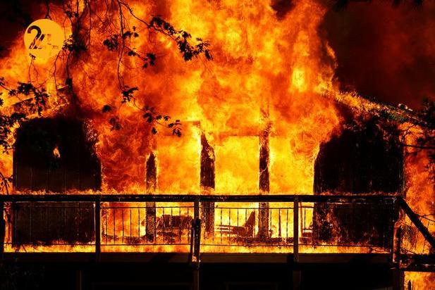 دومین آتش‌سوزی بزرگ در کالیفرنیا