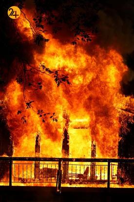 دومین آتش‌سوزی بزرگ در کالیفرنیا