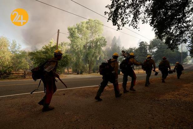 دومین آتش‌سوزی بزرگ در کالیفرنیا