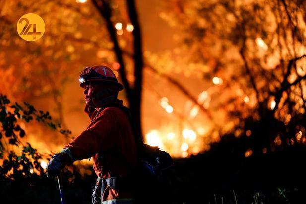 دومین آتش‌سوزی بزرگ در کالیفرنیا