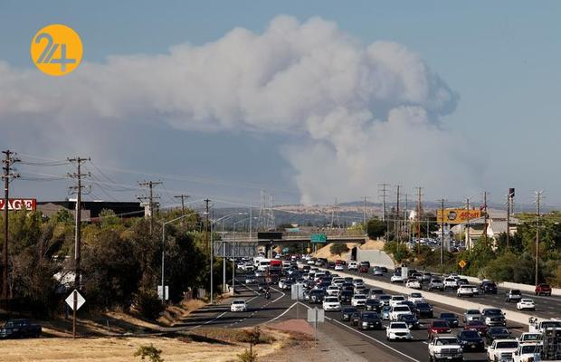 دومین آتش‌سوزی بزرگ در کالیفرنیا