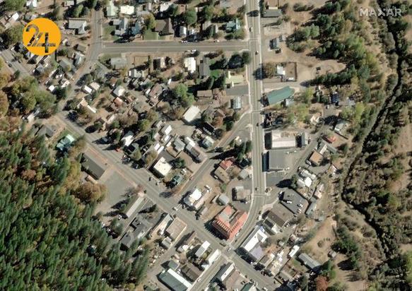 تصاویر ماه‌واره‌ای از بزرگ‌ترین آتش‌سوزی تاریخ کالیفرنیا