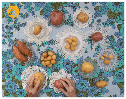 بهترین عکس‌های سال با سوژه سیب‌زمینی