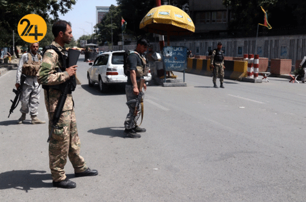تصاویر طالبان در دروازه کابل