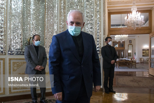 دیدار نماینده ویژه چین در امور افغانستان با محمدجواد ظریف