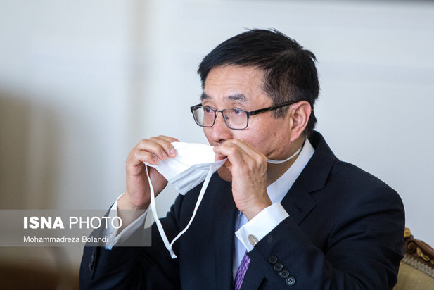 دیدار نماینده ویژه چین در امور افغانستان با محمدجواد ظریف