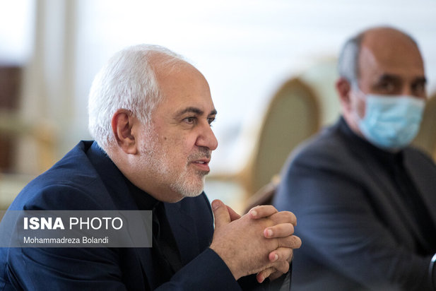 دیدار نماینده ویژه چین در امور افغانستان با محمدجواد ظریف