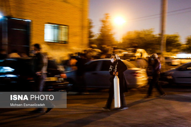 صف‌های طولانی اکسیژن در مشهد