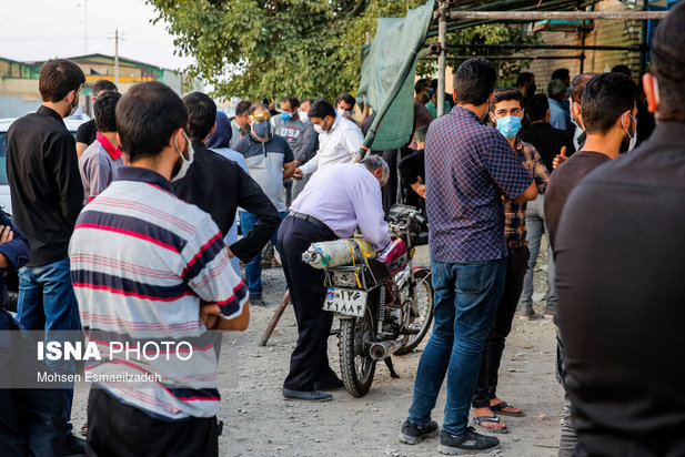 صف‌های طولانی اکسیژن در مشهد