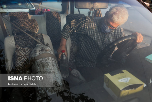 صف‌های طولانی اکسیژن در مشهد