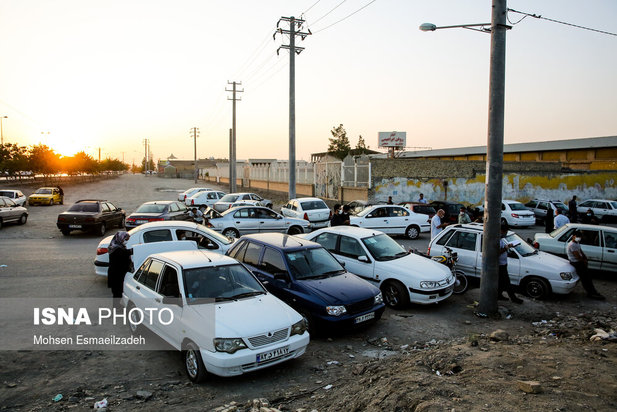 صف‌های طولانی اکسیژن در مشهد