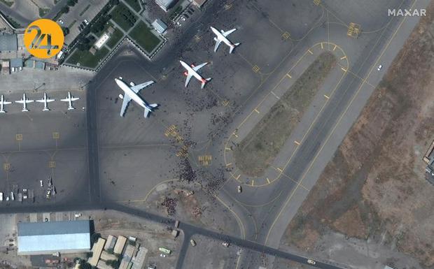 هرج و مرج در فرودگاه بین‌المللی حامدکرزی