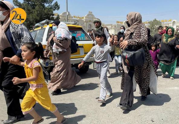 هرج و مرج در فرودگاه بین‌المللی حامدکرزی