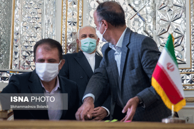 دیدار وزیر امور خارجه ژاپن با محمدجواد ظریف