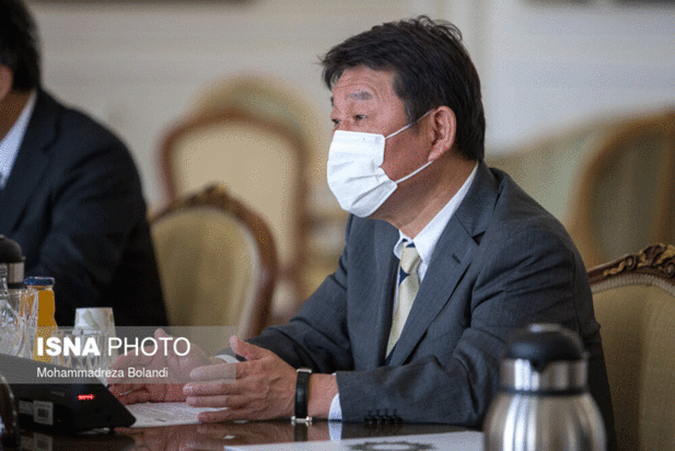 دیدار وزیر امور خارجه ژاپن با محمدجواد ظریف