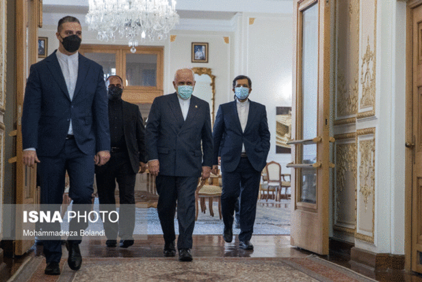 دیدار وزیر امور خارجه ژاپن با محمدجواد ظریف