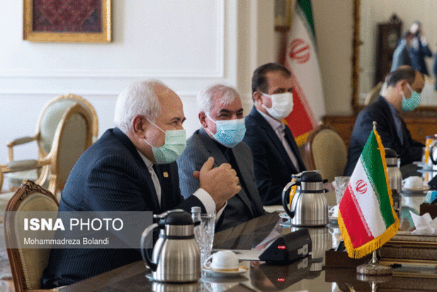دیدار وزیر امور خارجه ژاپن با محمدجواد ظریف