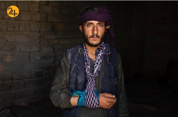 تصاویری غم بار از آوارگان افغان