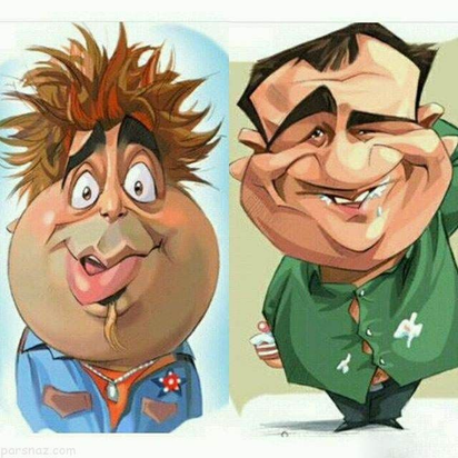 کاریکاتور بازیگران ایرانی