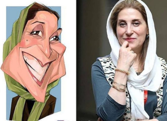 کاریکاتور بازیگران ایرانی