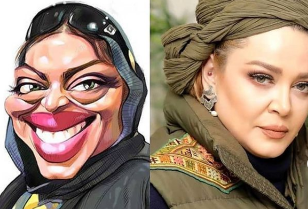 کاریکاتور بازیگران ایرانی