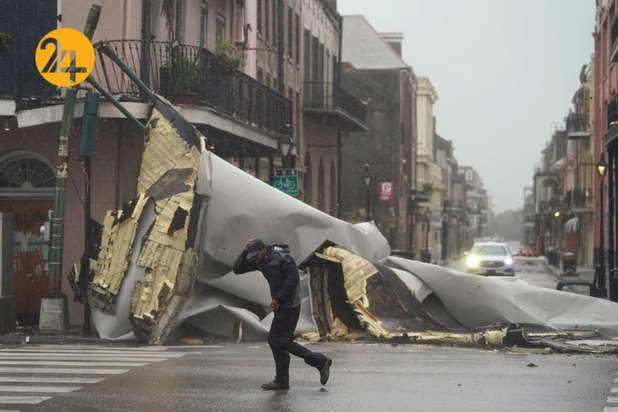 طوفان آیدا آمریکا را درنوردید