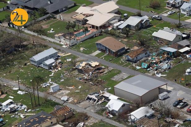 خسارات طوفان سهمگین آیدا